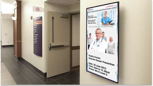 Hospital Brandings And Digital Information Signs